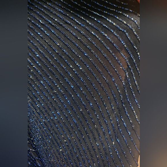 Lane Bryant Ruched Side Sparkle Dress 22/24 - Picture 6 of 11